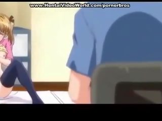 Anime tini tizenéves sets fel tréfa fasz -ban ágy